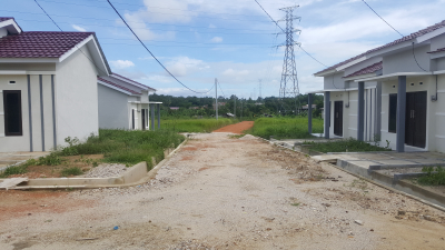 foto posisi tengah perumahan DELANO RESIDENCE