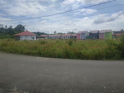 foto posisi tengah perumahan Pasangkayu smart city