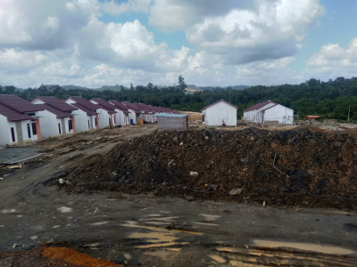 foto posisi tengah perumahan BHAYANGKARA RESIDENCE