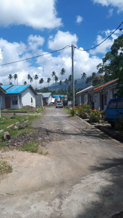 foto posisi tengah perumahan Suwaan Residence