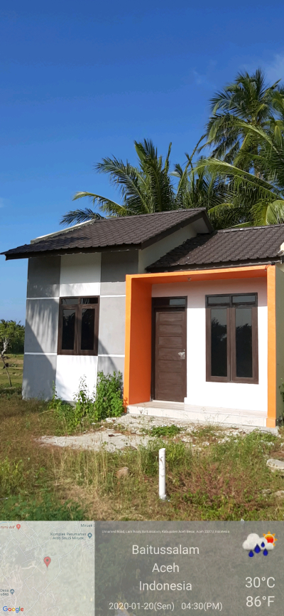 foto posisi tengah perumahan PURI ELANG RESIDENCE