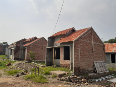 foto posisi tengah perumahan Panorama Asri Lemahabang
