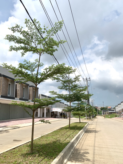 foto posisi tengah perumahan Sepang Residence