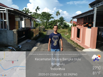 foto posisi tengah perumahan BUMI CITRA MAKMUR