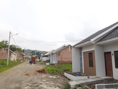 foto posisi tengah perumahan Panorama Asri Majalengka