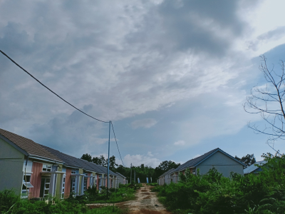 foto posisi tengah perumahan GREENLAND RESIDENCE 2