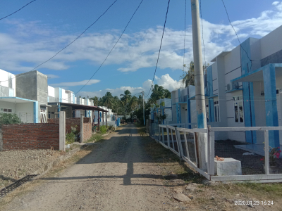 foto posisi tengah perumahan Darussalam Residence