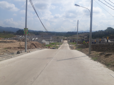 foto posisi tengah perumahan BUKIT CILEGON ASRI