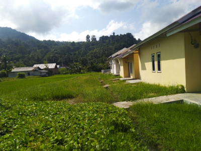 foto posisi tengah perumahan PERUMAHAN GREEN FARENSA 4