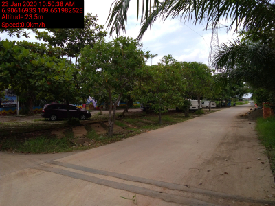 foto posisi tengah perumahan BRD RESIDENCE 