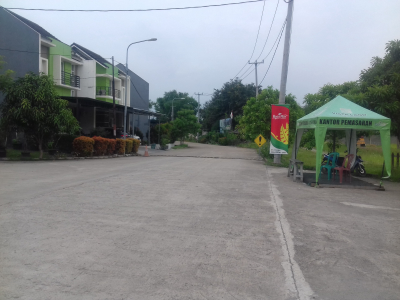 foto posisi tengah perumahan Bukit Mas Residence