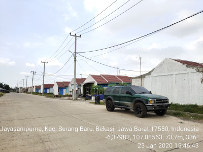 foto posisi tengah perumahan Perumahan Cikarang Utama Residence