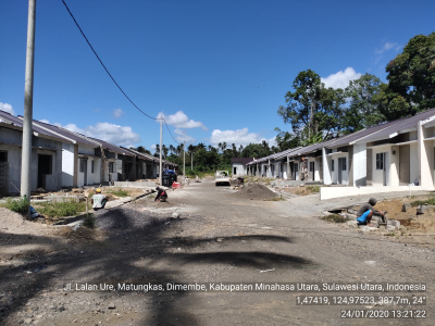 foto posisi tengah perumahan DE'PREMIUM MATUNGKAS
