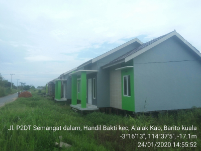 foto posisi tengah perumahan THE NEW NABILLA RESIDENCE