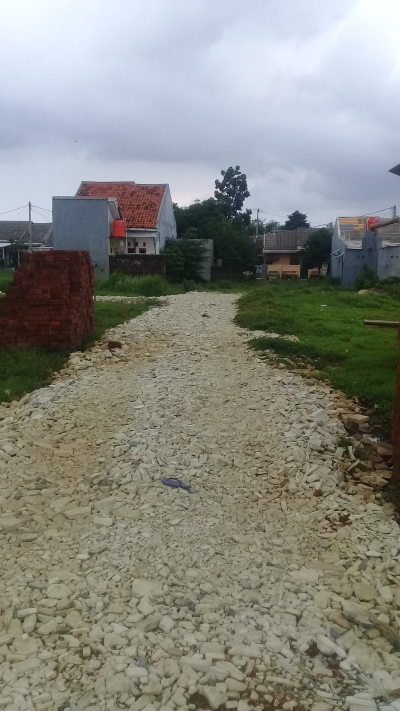 foto posisi tengah perumahan cempaka village 2