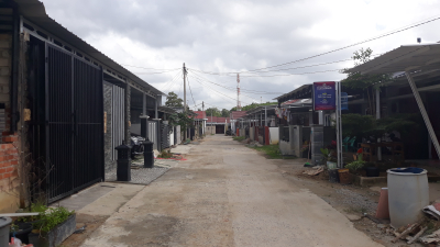 foto posisi tengah perumahan BERKAH MANDIRI
