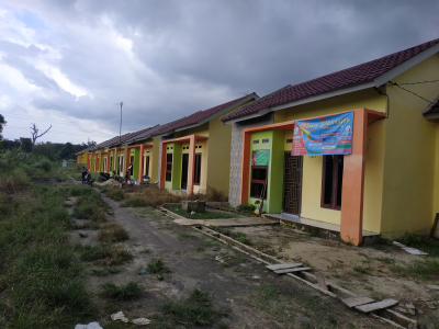 foto posisi tengah perumahan AFIFAH RESIDENCE GELUMBANG 