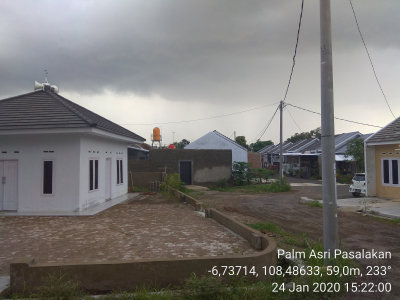 foto posisi tengah perumahan PALM ASRI PASALAKAN