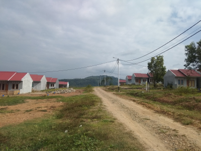 foto posisi tengah perumahan Perumahan Bumi Nuansa Permai