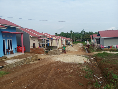 foto posisi tengah perumahan Citra Alam Permai Pulau Punjung