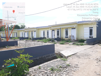 foto posisi tengah perumahan Green Hidayat Residence 2