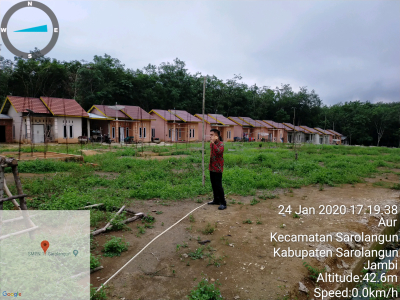 foto posisi tengah perumahan PERMATA AUR GADING