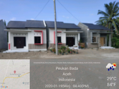 foto posisi tengah perumahan Rima Keuneurum Residence