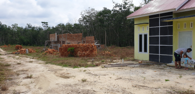 foto posisi tengah perumahan Permata Residence