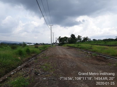 foto posisi tengah perumahan Grand Metro Indihiang