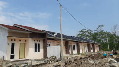 foto posisi tengah perumahan Bukit Sidabowa Asri