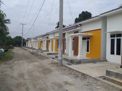 foto posisi tengah perumahan Hanania residence