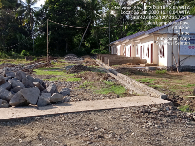 foto posisi tengah perumahan Adiwa Residence