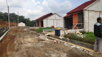 foto posisi tengah perumahan PASIR JAMBU REGENCY