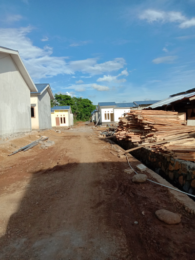 foto posisi tengah perumahan BINA SARANA RESIDENCE