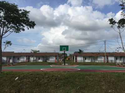 foto gerbang perumahan CitraRaya City Cluster Bukit Cempaka