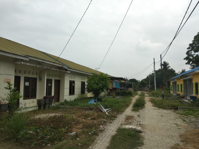 foto posisi tengah perumahan VILLA BERANDA MENCIRIM