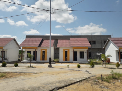 foto posisi tengah perumahan Grand Kayong Adhyaksa Residence