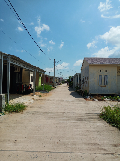 foto posisi tengah perumahan Pondok Melati Albanjary