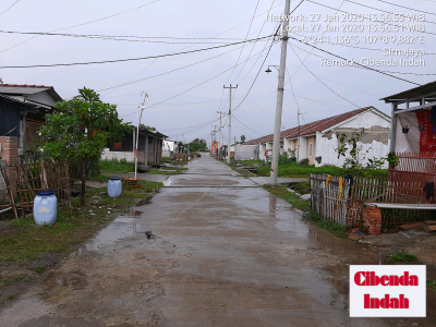 foto posisi tengah perumahan Cibenda Indah