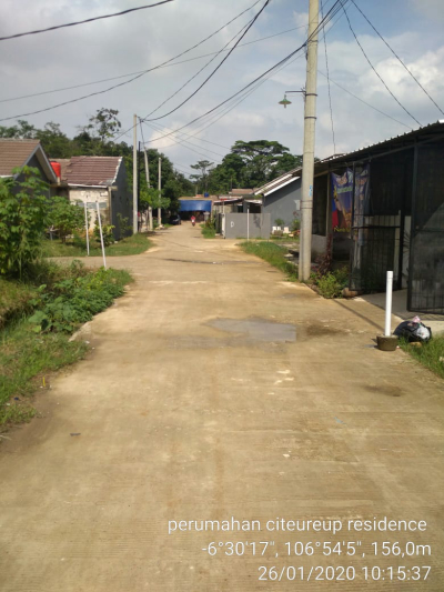 foto posisi tengah perumahan CITEUREUP RESIDENCE