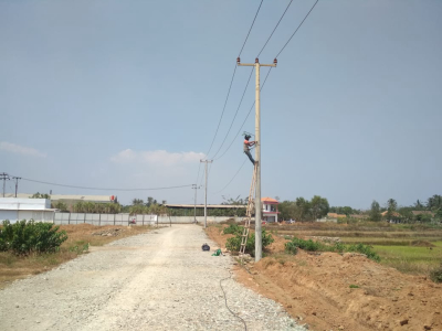 foto posisi tengah perumahan Centro Park Serang