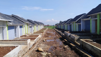 foto posisi tengah perumahan GRIYA ALAMAYA BANJARAN