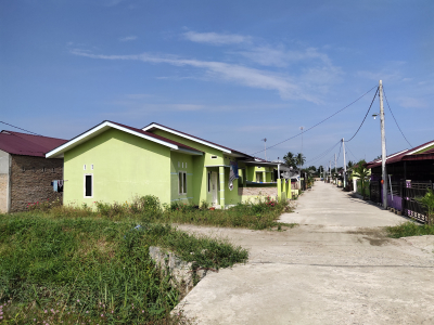 foto posisi tengah perumahan Pesona Parsaoran Residence