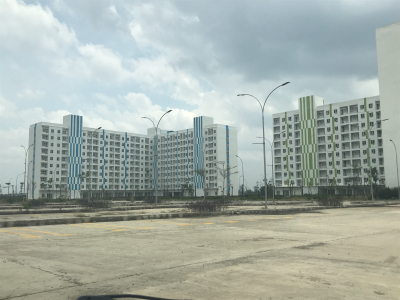 foto posisi tengah perumahan Sentraland Jakabaring