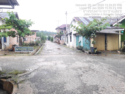foto posisi tengah perumahan BUKIT MUTIARA PERMAI