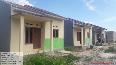 foto posisi tengah perumahan GRP TINGGEDE