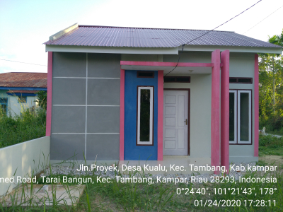 foto posisi tengah perumahan KUSUMA NUANSA BENING