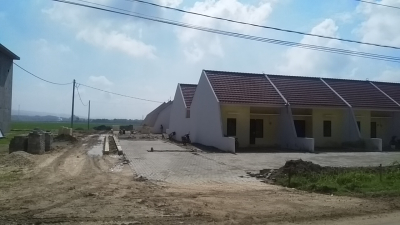 foto posisi tengah perumahan BANGILAN INDAH PERMAI