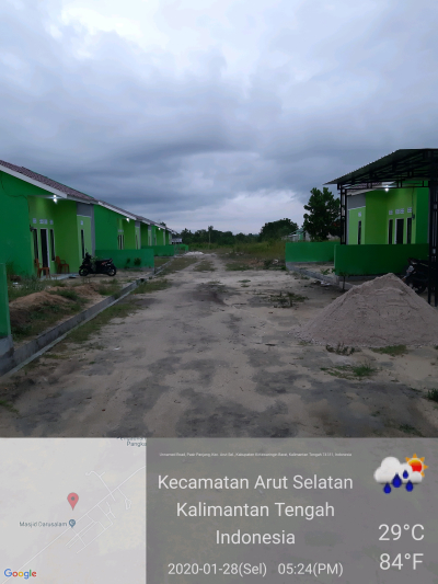 foto posisi tengah perumahan GRAHA HASTINA