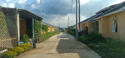 foto posisi tengah perumahan RAKA RESIDENCE